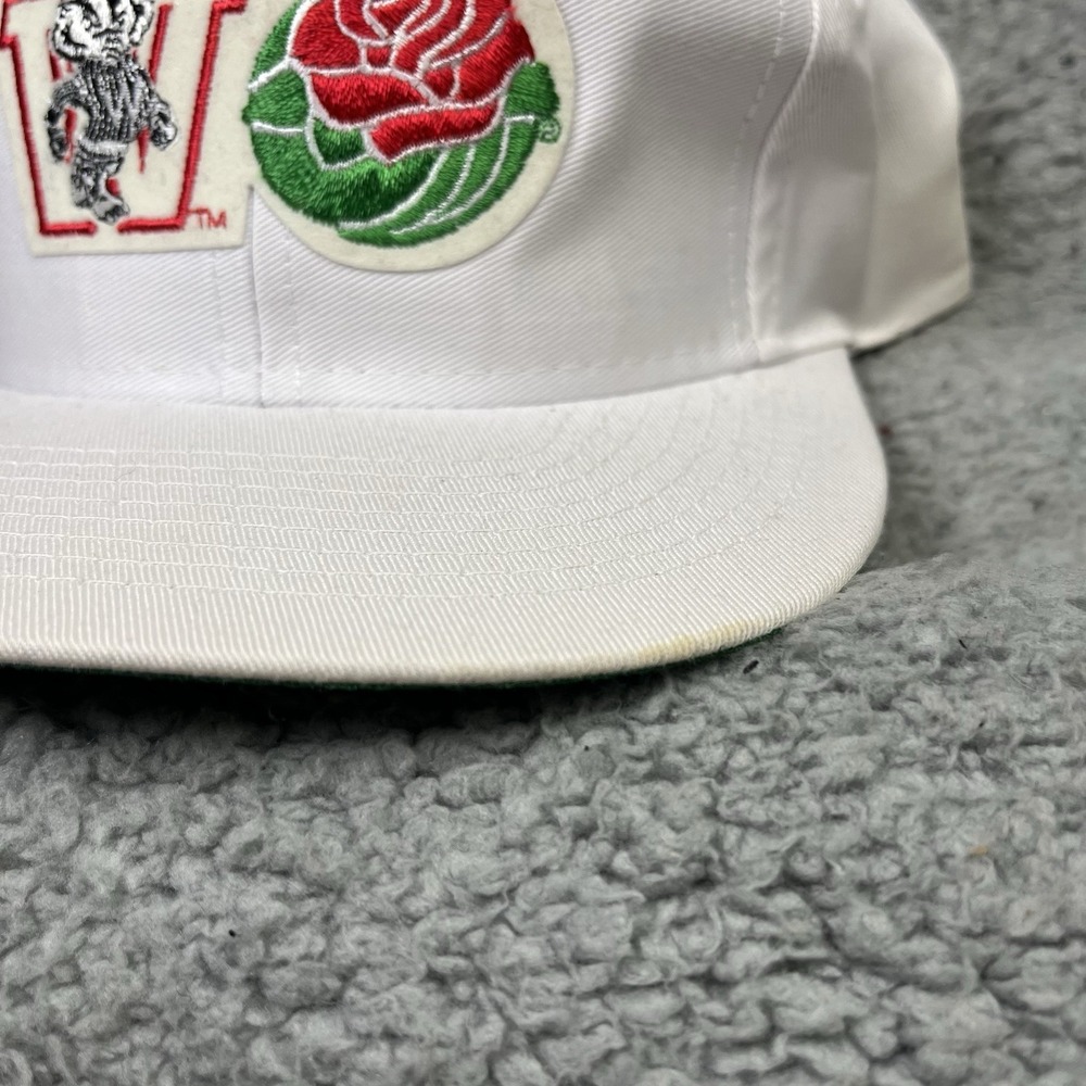 Vintage Wisconsin Badgers 1994 Rose Bowl Hat Snapback Men's Bucky Badger Cap - Picture 2 of 10